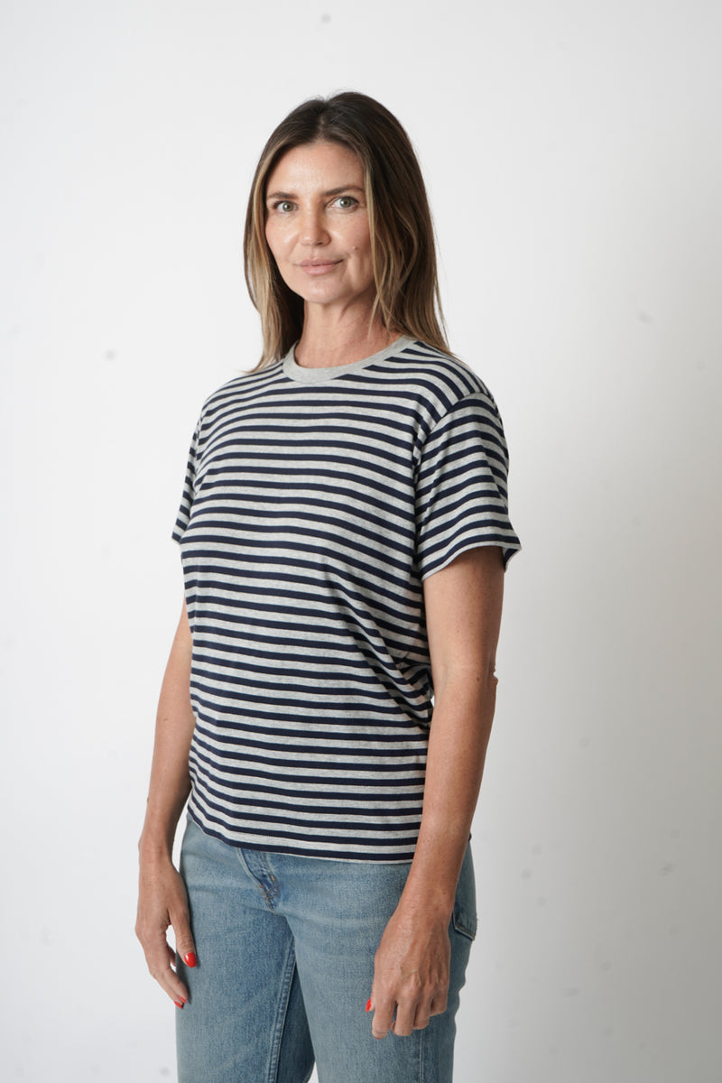 Striped Chameleon Tee