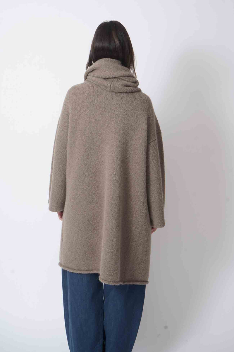Capote Coat Tobacco