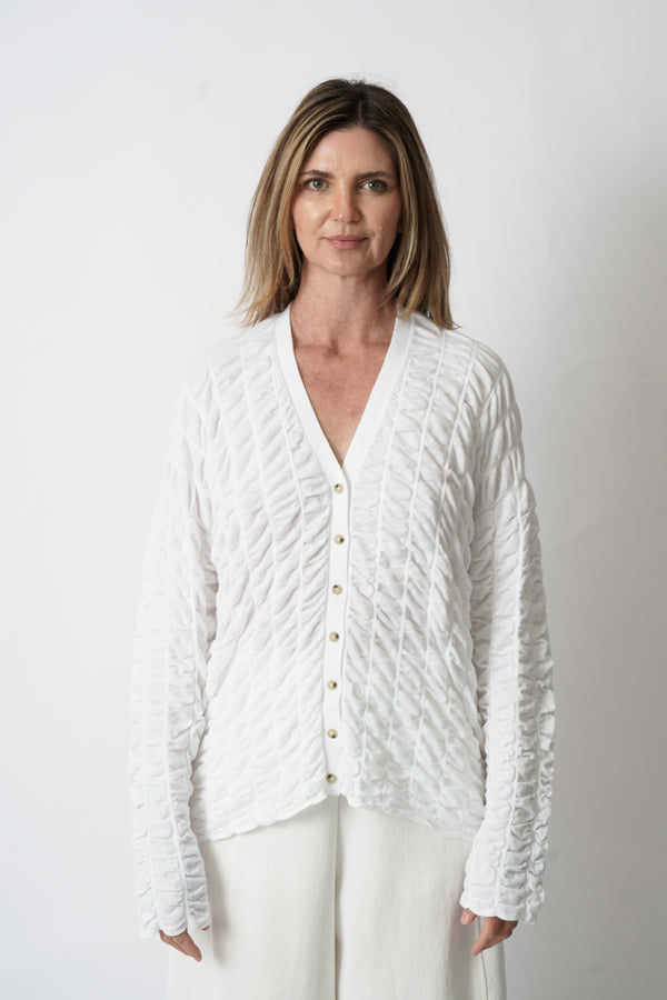 Ruche Cardigan