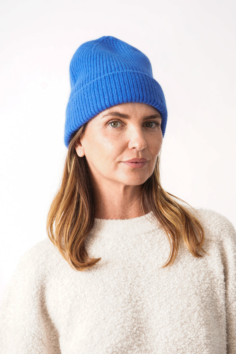 Beanie in Royal Azure