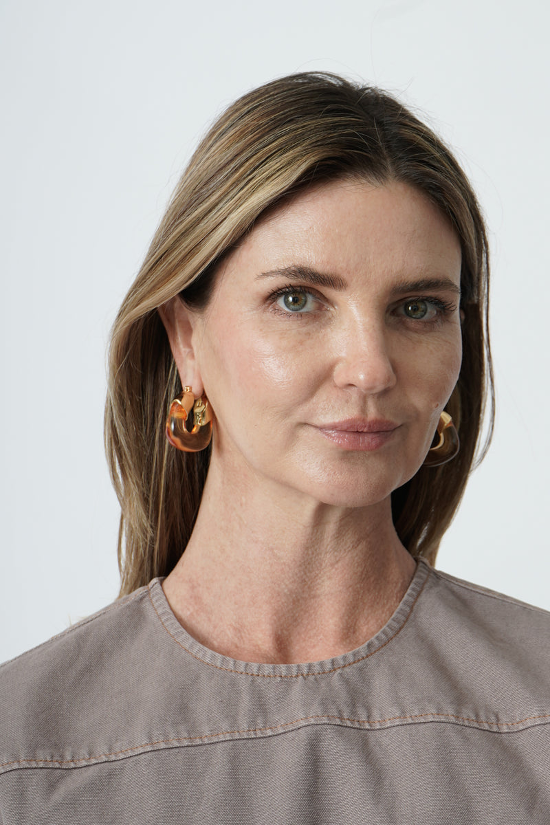 Organic Hoops in Honey