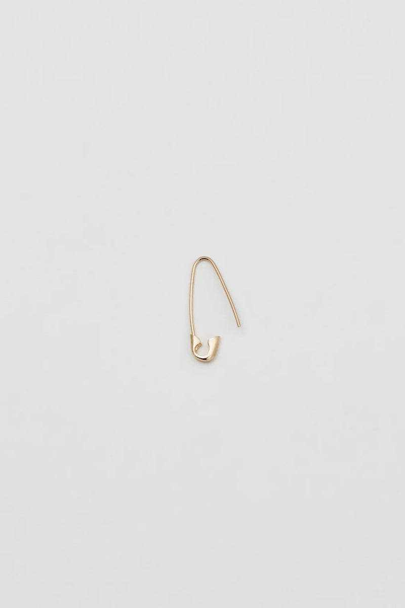 Mini Safety Pin Earrings