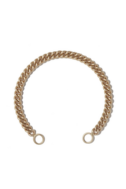 Heavy Curb Chain Bracelet Gold