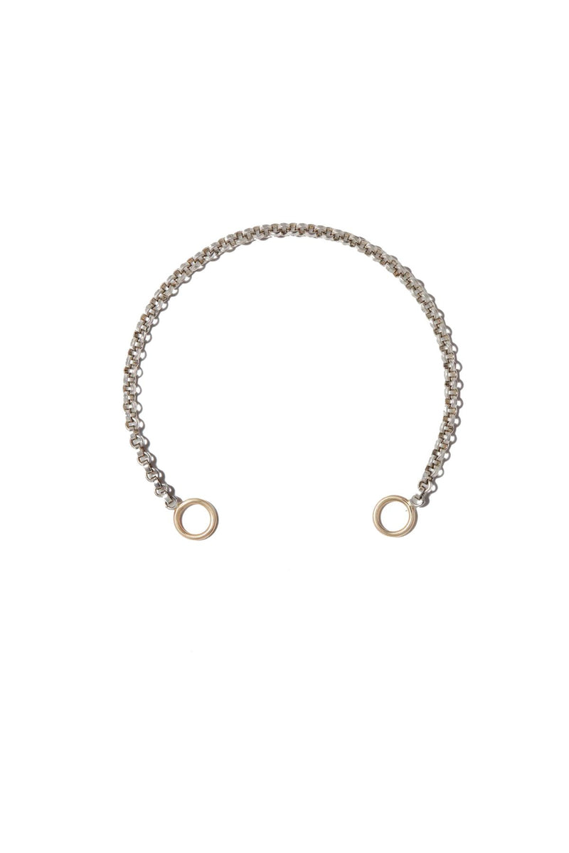 Rolo Chain in Silver Bracelet