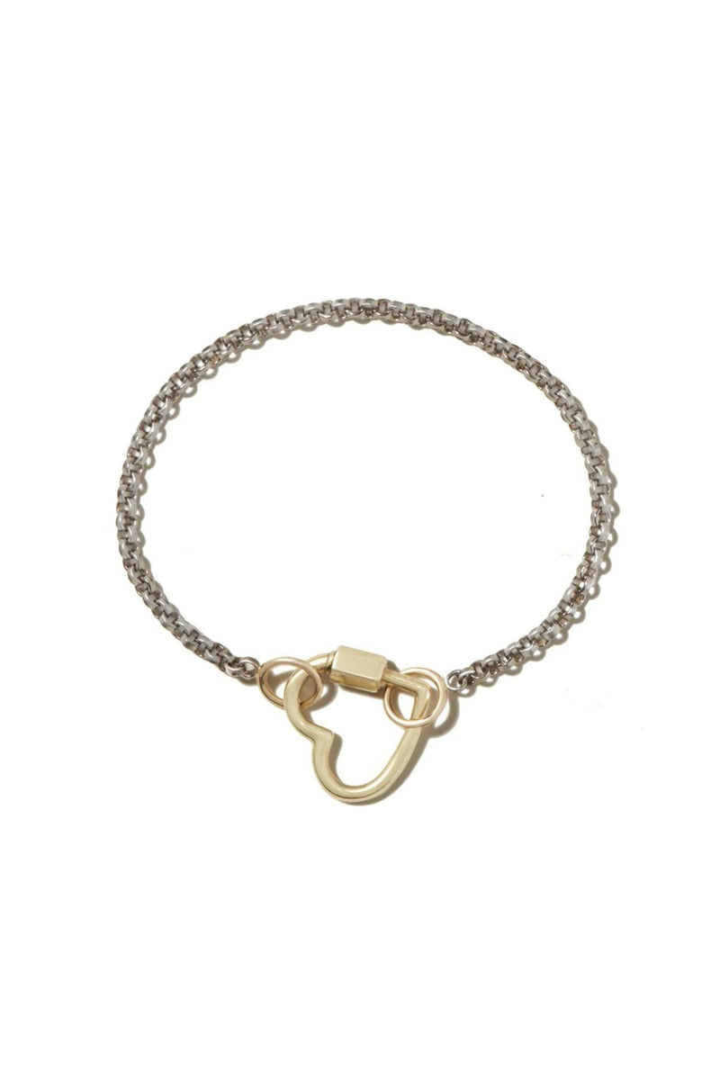 Rolo Chain in Silver Bracelet