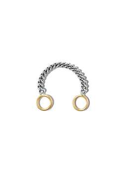 Silver Not So Heavy Curb Chain Ring