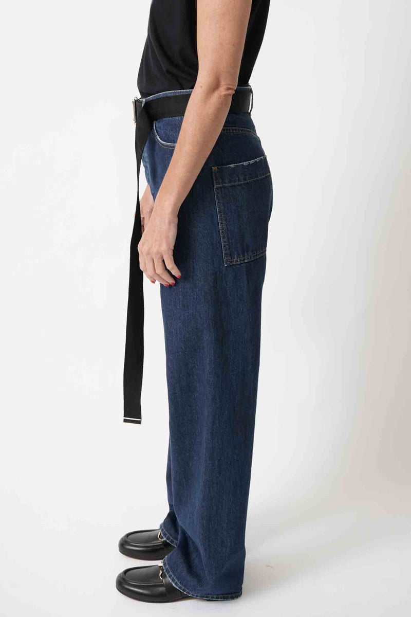 Indigo Denim Trousers