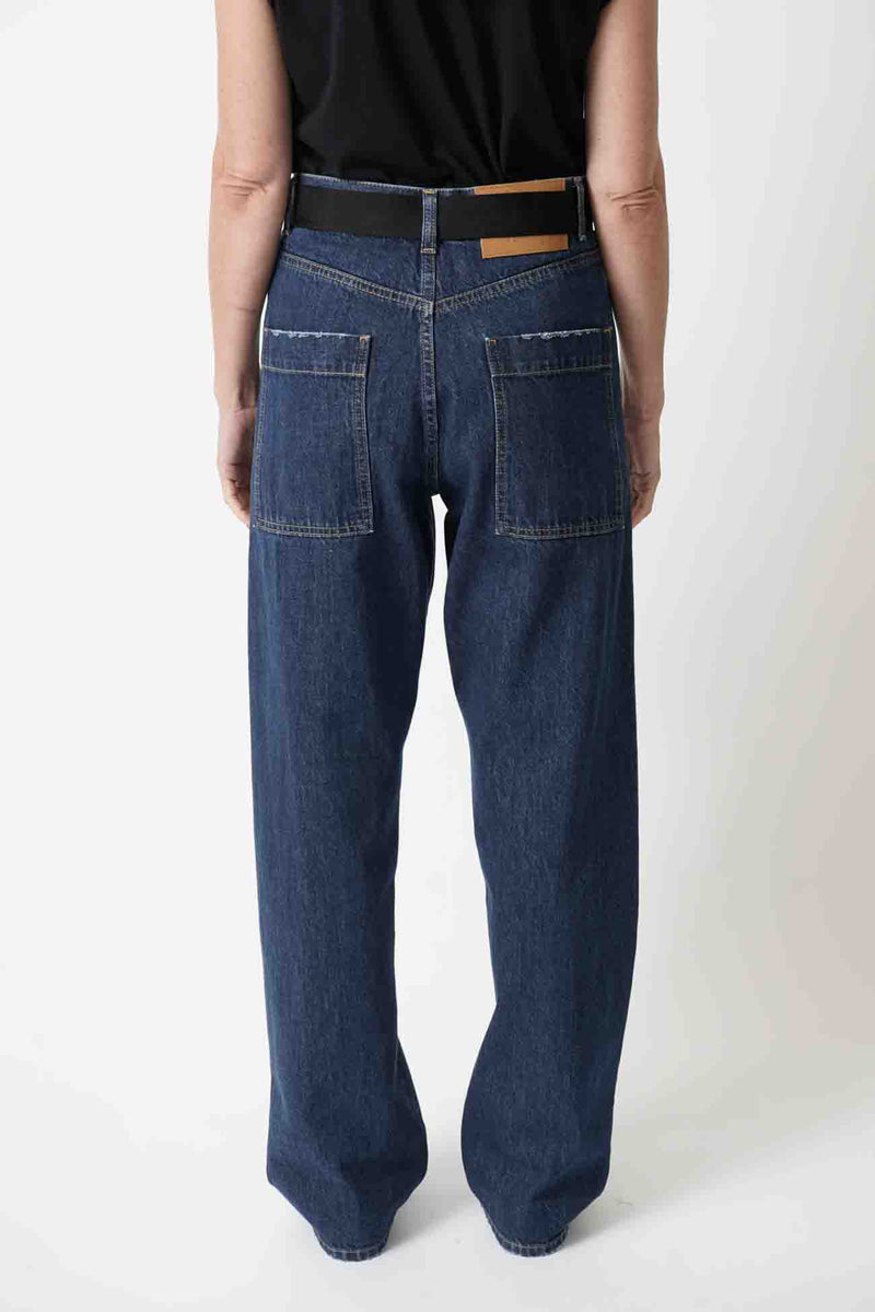 Indigo Denim Trousers