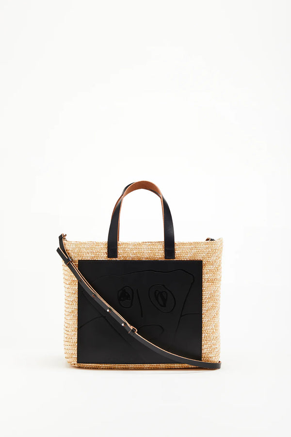 Straw Small Shopper