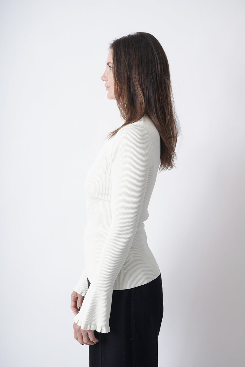Phyllis Turtleneck Off White
