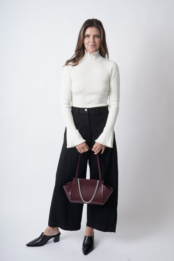 Phyllis Turtleneck Off White
