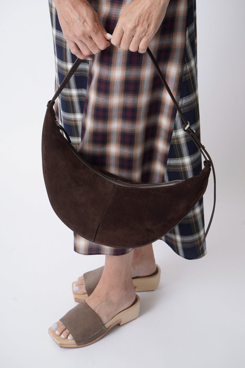 Slide Bag in Suede
