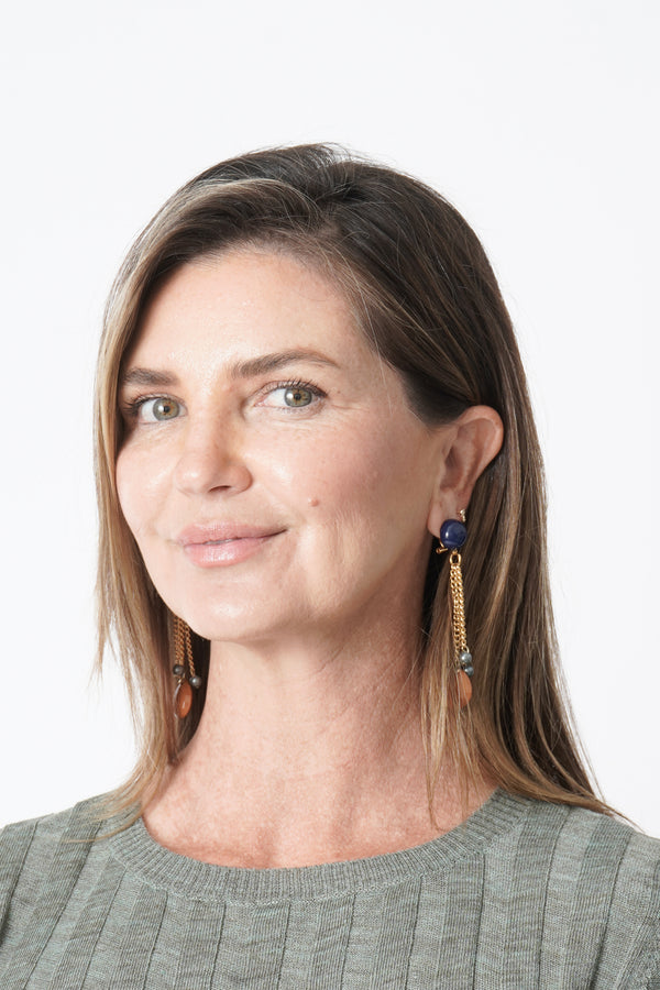 Bootes Earring Navy