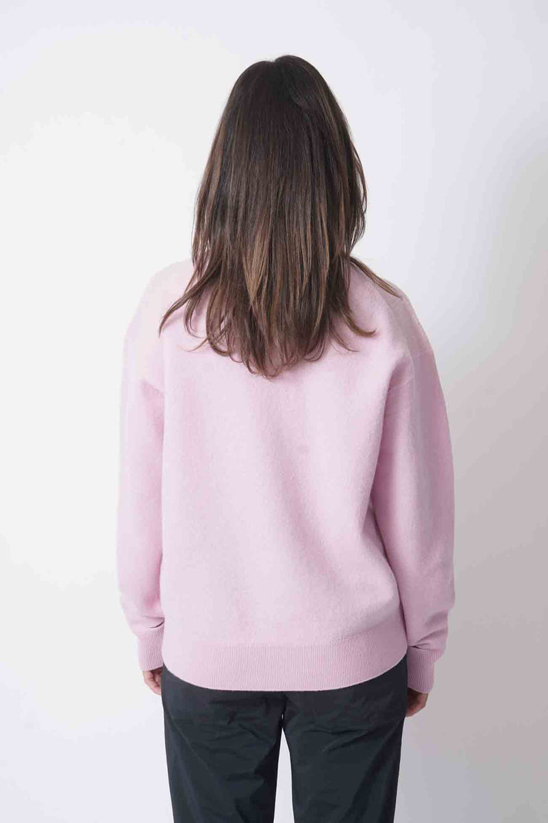 Boiled Wool Crewneck