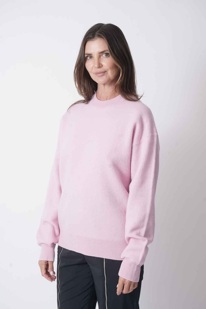 Boiled Wool Crewneck