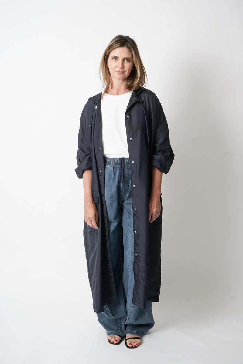 Crispy Nylon Coat