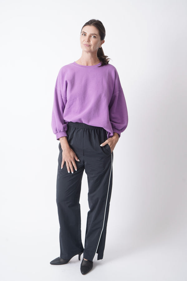 Nylon Piped Jogger