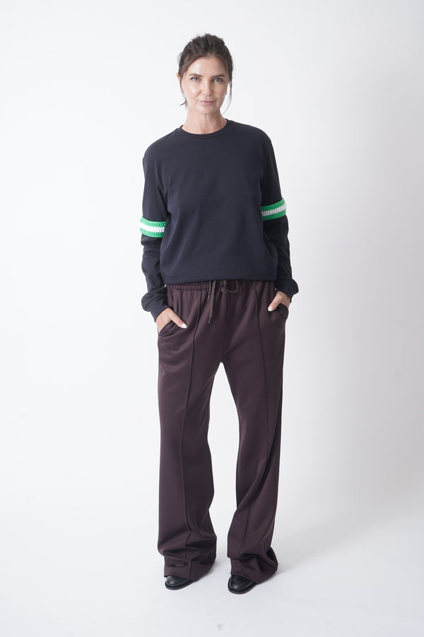 Sport Crewneck with Crochet
