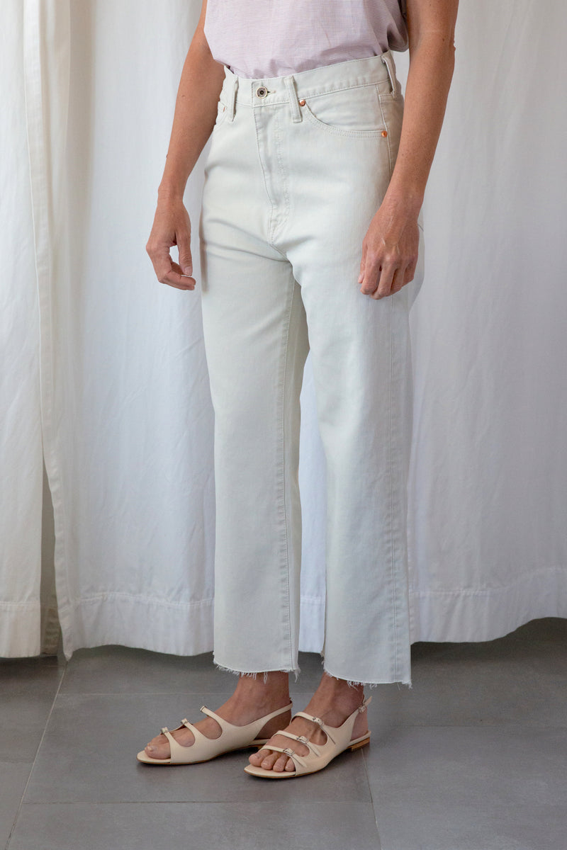 Pique Ivory Denim