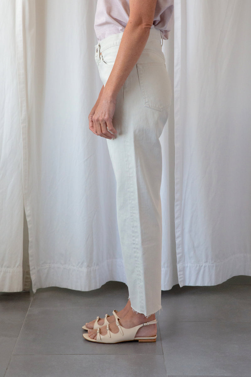 Pique Ivory Denim