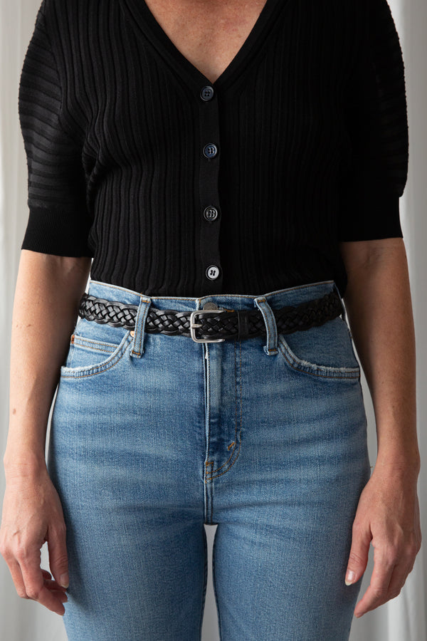 Braided Belt Black