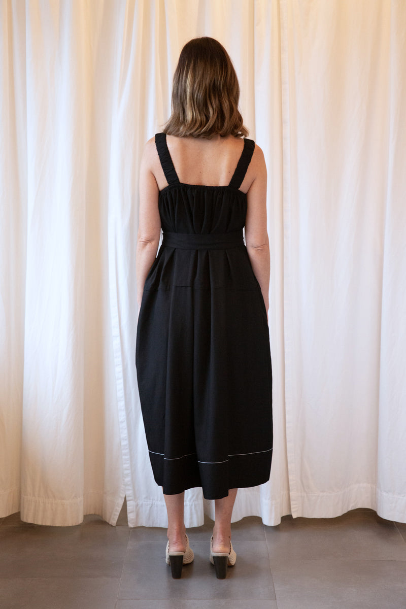 Drapey Belted Dress