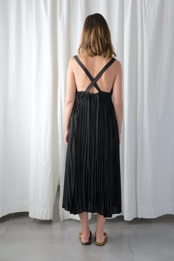 Pleated Tank Dress